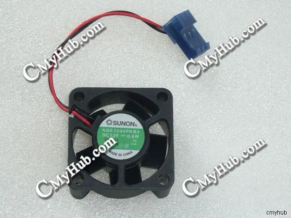 For SUNON KDE1204PKB3 DC12V 0.6W 4020 4CM 40MM 40X40X20MM 3pin Cooling Fan KDE1204PKB3