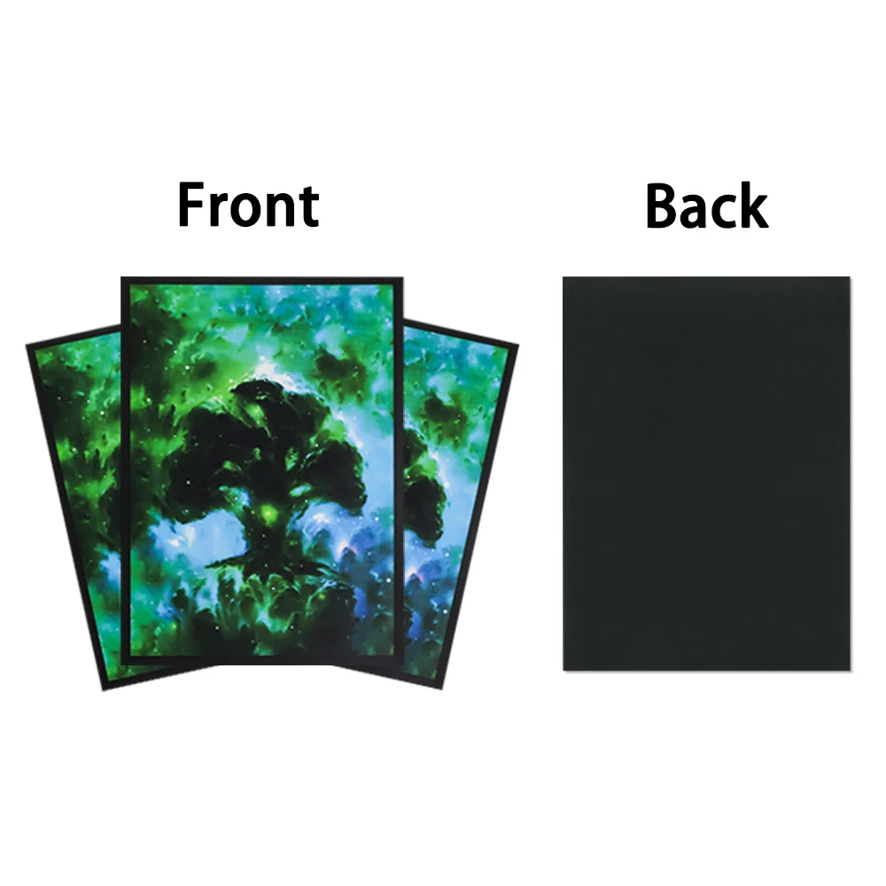 60 pezzi 66x91mm buste per carte d'arte opaca gioco da tavolo copertina per carte TCG buste per carte collezionabili per giochi di carte MGT/YGO