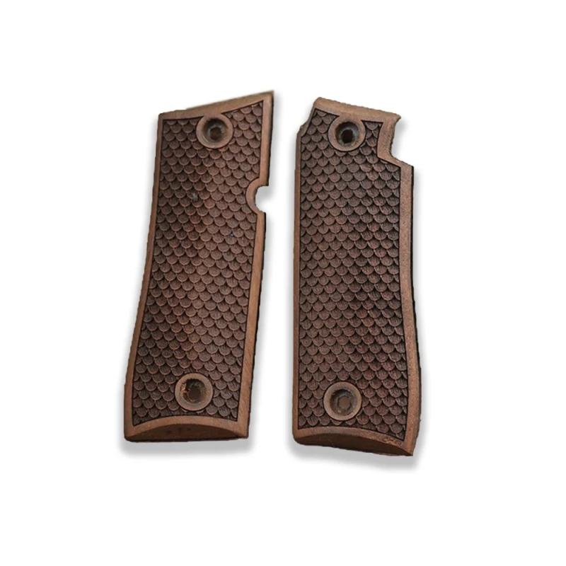 

KSD Brand Colt Mustang Plus II Compatible Walnut Grips Dragon Skin