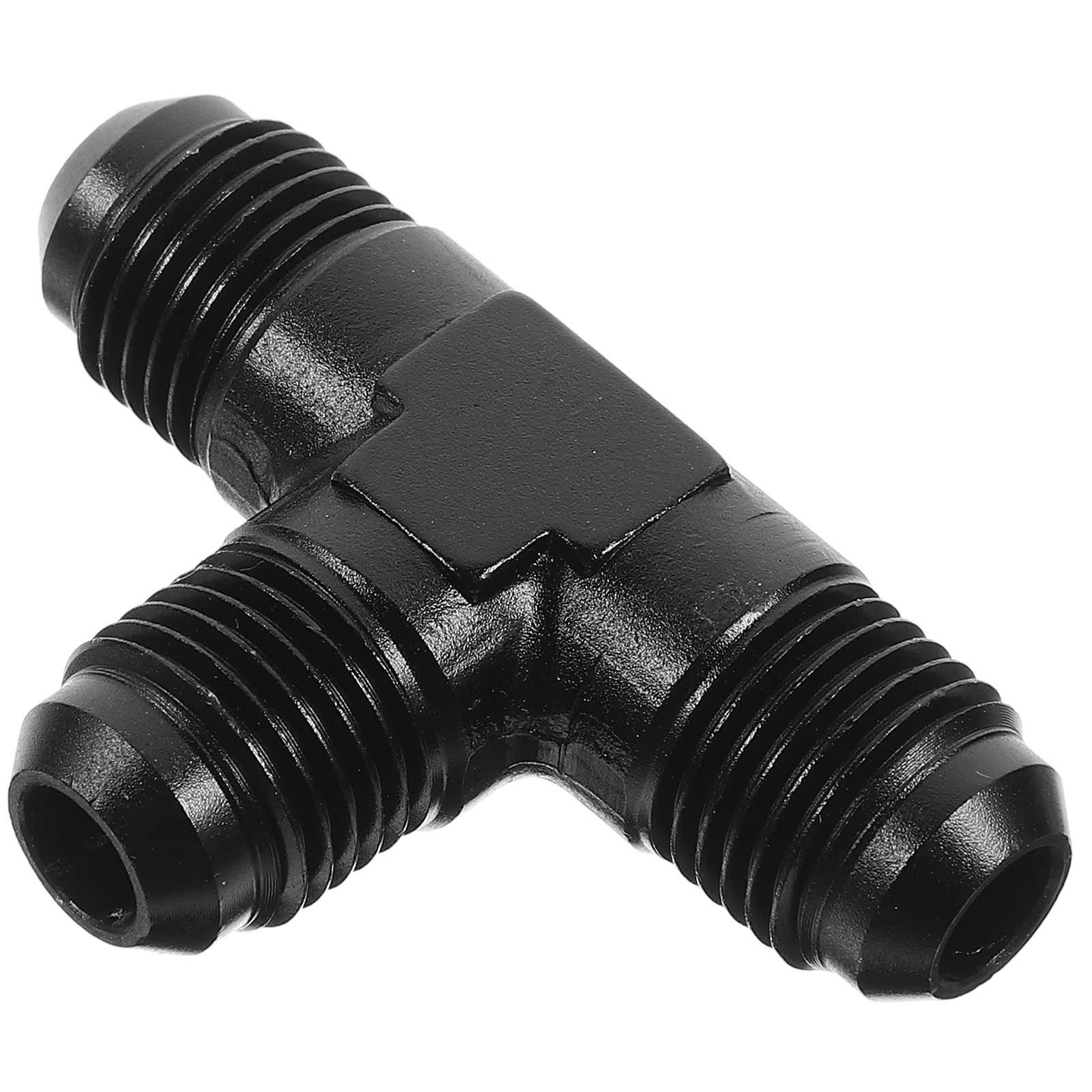 

Aluminum Alloy Pipe Fitting Tee 3-Way Cooler Brake Line Connector No Oil Leakage Durable Metal Hose Adapter Fuel Oil Line