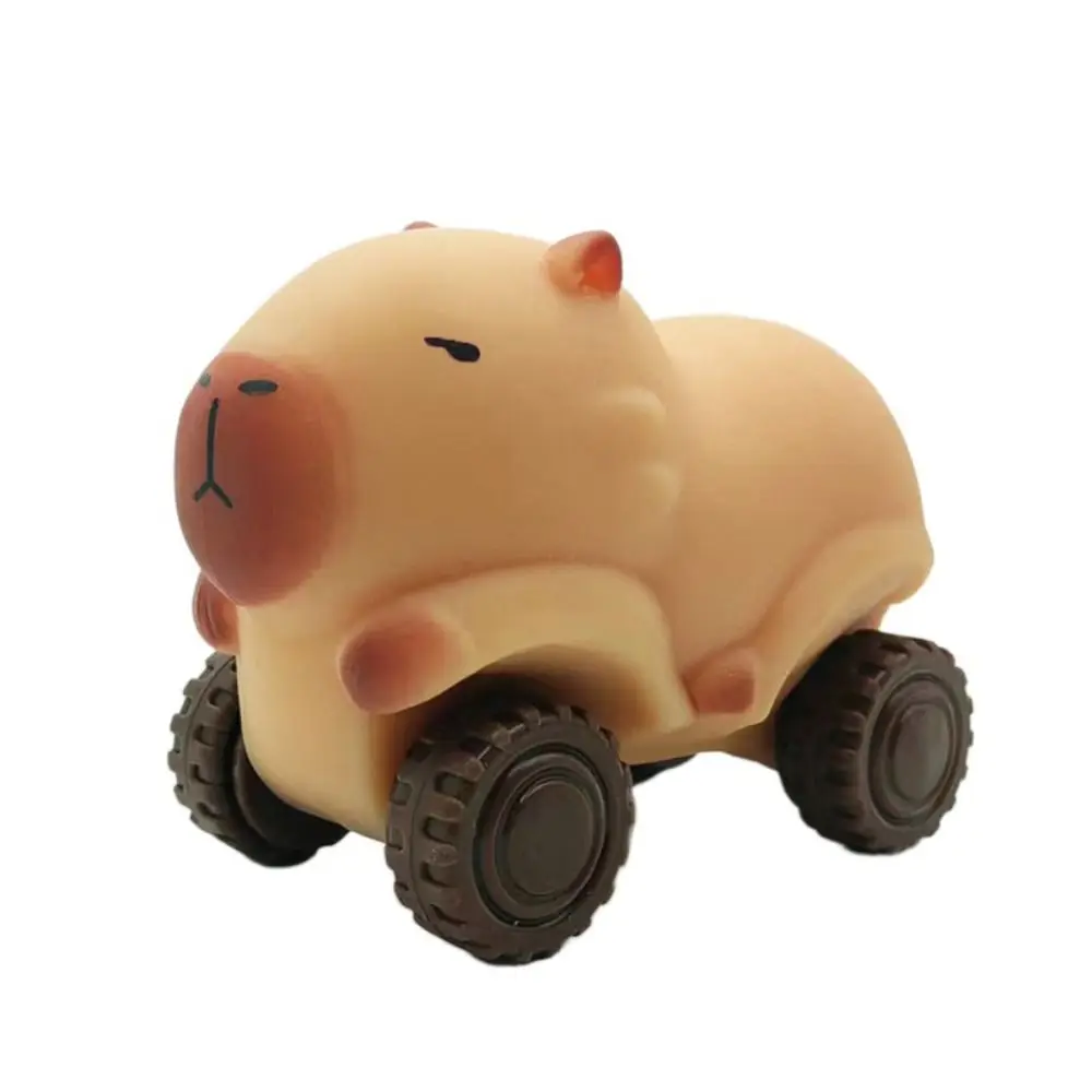 

Funny Stretchable Car Capybara Squeeze Toy with Wheel Elongate Capybara Fidget Toy Kneading Soft Cute Pinch Toy Practical Jokes