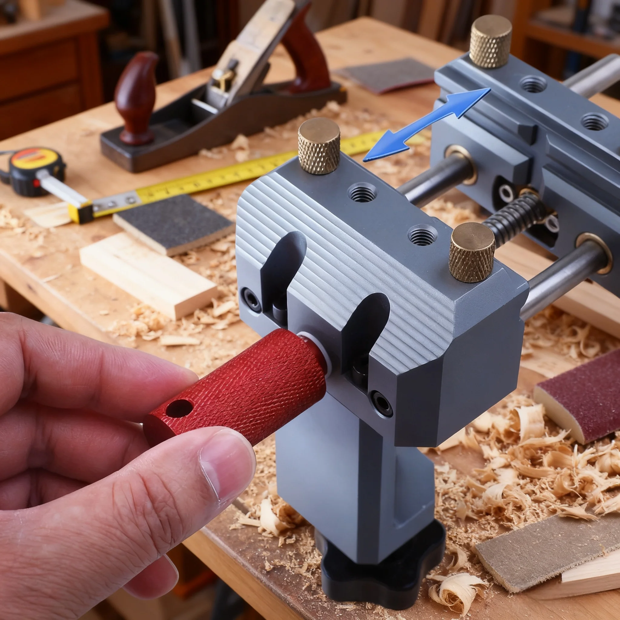 متعددة الوظائف سبائك الألومنيوم الجدول ملزمة الدقة منجلة 80 مللي متر الفك عرض النجارة المشابك المنقولة العمل منجلة كماشة مسطحة #4