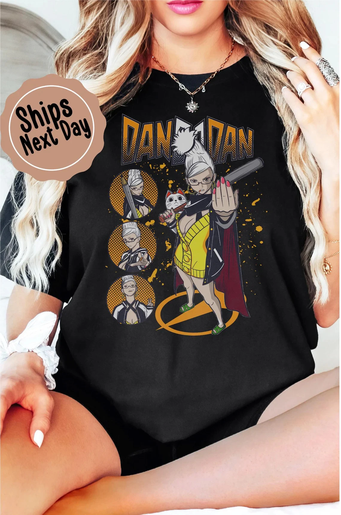 Dandadan T-Shirt Seiko Ayase T-shirt Cosplay Momo Anime Gift Exclusive Shirt