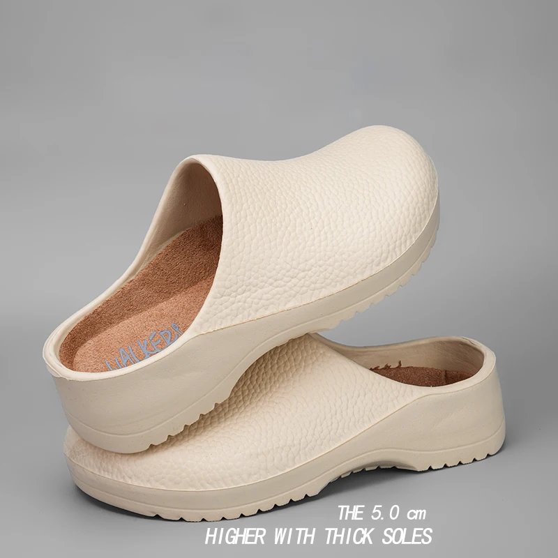 Männer Sandalen Garten Clogs Wasserdichte Anti-Rutsch Öl-Beständig Chef Schuhe Bequeme Hausschuhe Frauen Arbeiter Outdoor Angeln Schuhe