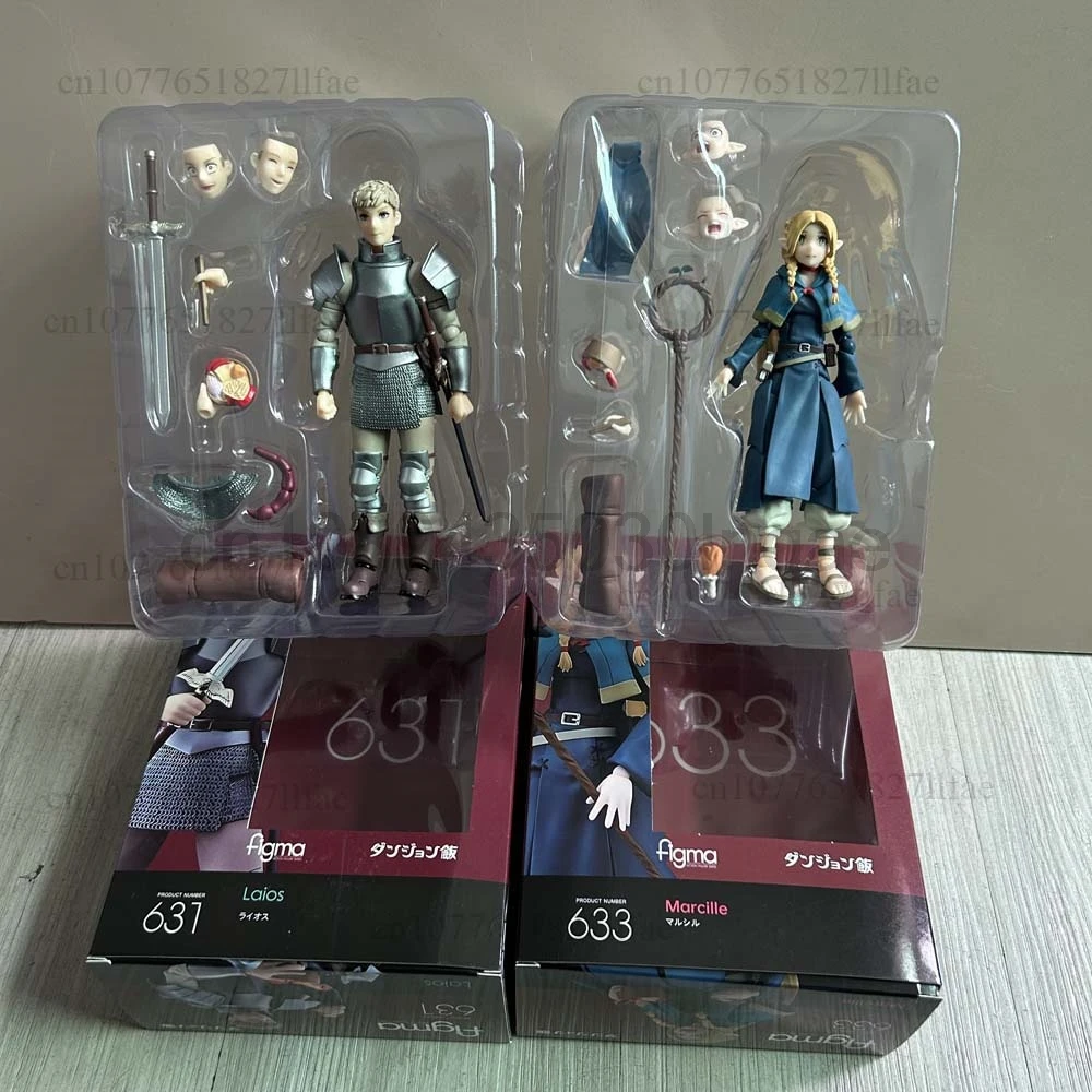 フィグマ デリシャス・イン・ダンジョン マルシール 633 ライオス 631 アクションフィギュア PVC製 コレクタブルモデル玩具 可動式人形 誕生日プレゼント