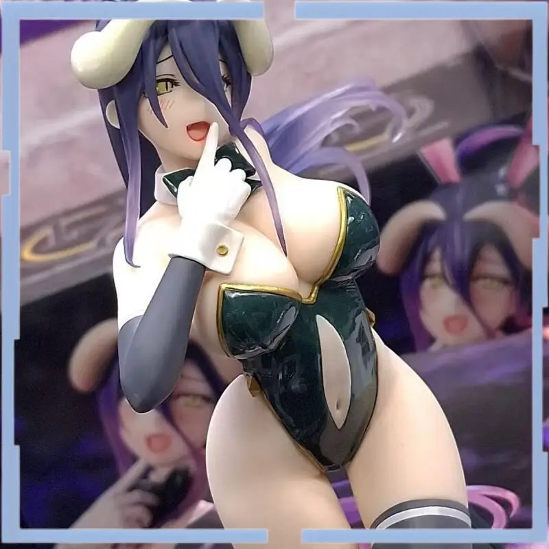 

In Stock Genuine Taito Overlord Albedo One Seventh Carat Pvc New and Unopened Anime Figure Model Collector Ornament Toy Gift