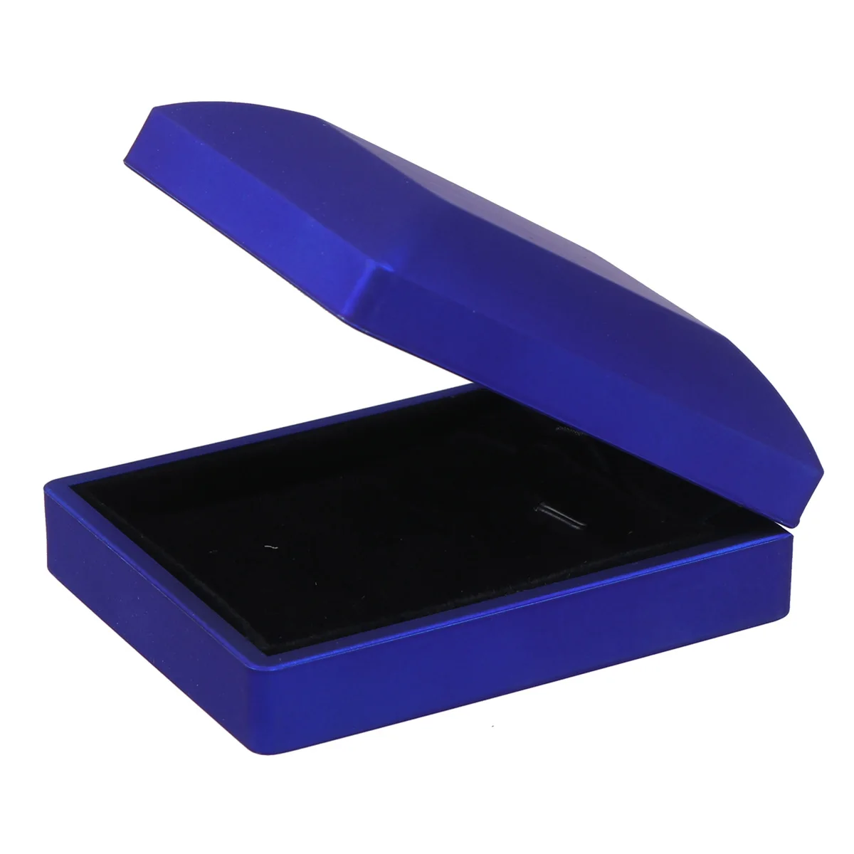 

LED Lighted Jewelry Gift Box Blue Creative Necklace Holder Pendant Case Exquisite Jewelry Storage Best Gift Choice