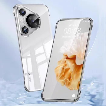 For Huawei Pura 70 Ultra Frameless Slim Clear Hard Back Cover Case For Huawei Pura 70…