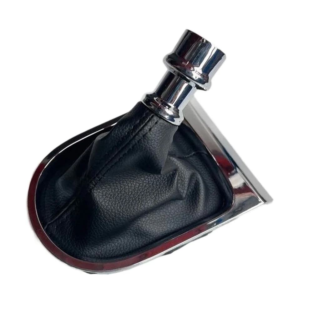 머스탱 2015 2016 2017 수동 변속기 커버 크롬 트림 부트 (사진과 동일) 차량 내부 교체 부품 차량 액세서리