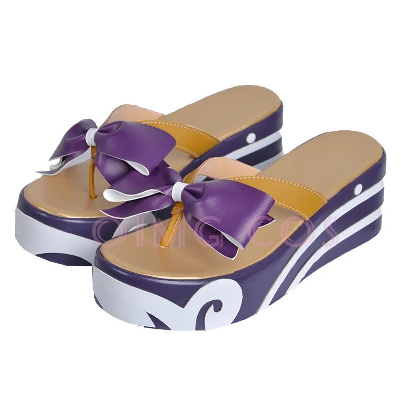 Genshin Impact Sangonomiya Kokomi Cosplay Shoes Anime Chinese Style for Halloween men Game