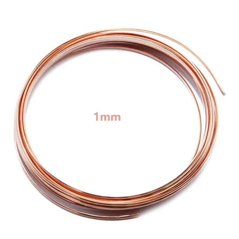 1-10M Bare Copper Wire Pure Copper Wire T2 Copper Coil Conductive Copper Wire,  Bare Line Diameter 0.1/0.15/0.2/0.3/0.4/0.5-5mm - Image 16