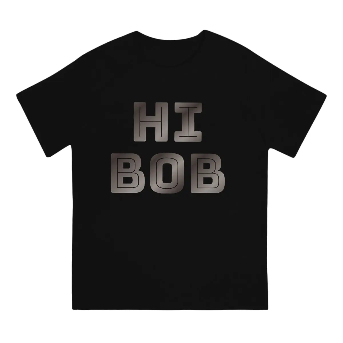 Hi Bob -  For All Mankind Men T Shirt F-For All Mankind TV Crazy Tee Shirt Short Sleeve Crew Neck T-Shirts Pure Cotton Graphic