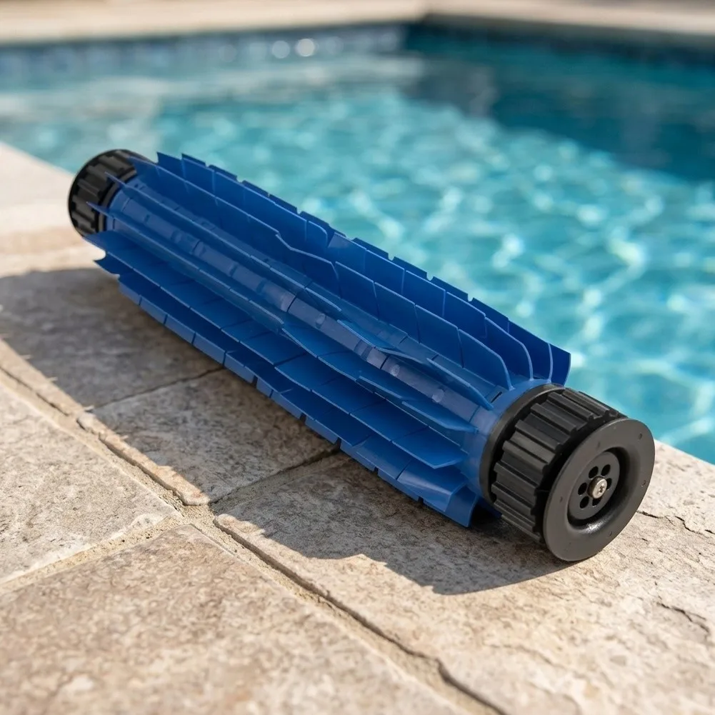 Replacement Brush Kit For Cleaning for Cleaning Tool Swimming Pool Brushes As Shown Rear Brush Kit Enhanced Traction