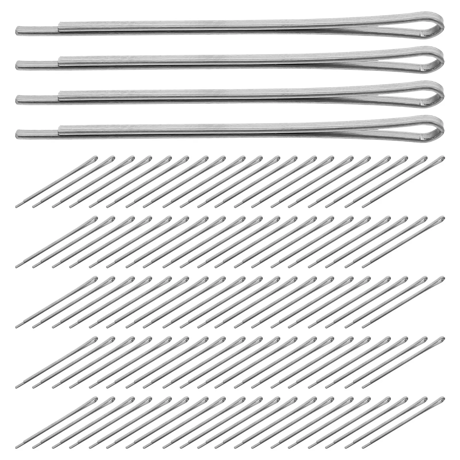 

Professional Steel Hair Clips Bobby Pins for Women Hair Styling Updos Sectioning Photo Studio Salon Use Strong Hold Sharp Tip