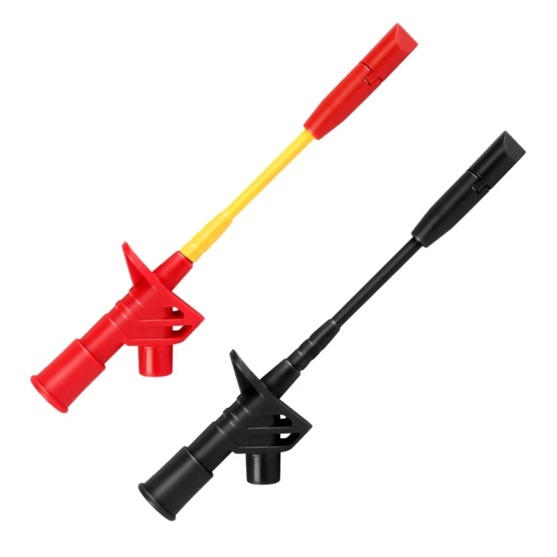 4mm Socket Connection Wire Insulation Piercing Probe Test Clip for Car Circuit Dropship