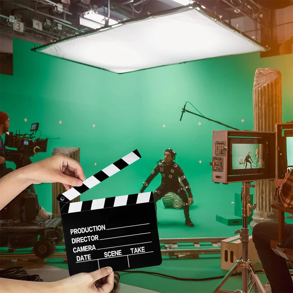 Party holiday party movie clapboard movie card clapperboard movie party props game party