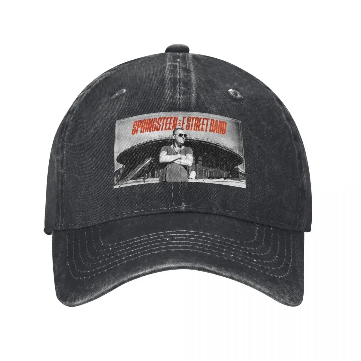 

Бейсбольная кепка Bruce The E Street Band Springsteen Thunder Road, джинсовая солнцезащитная кепка с потертостями для мужчин и женщин, уличные летние шапки, кепка