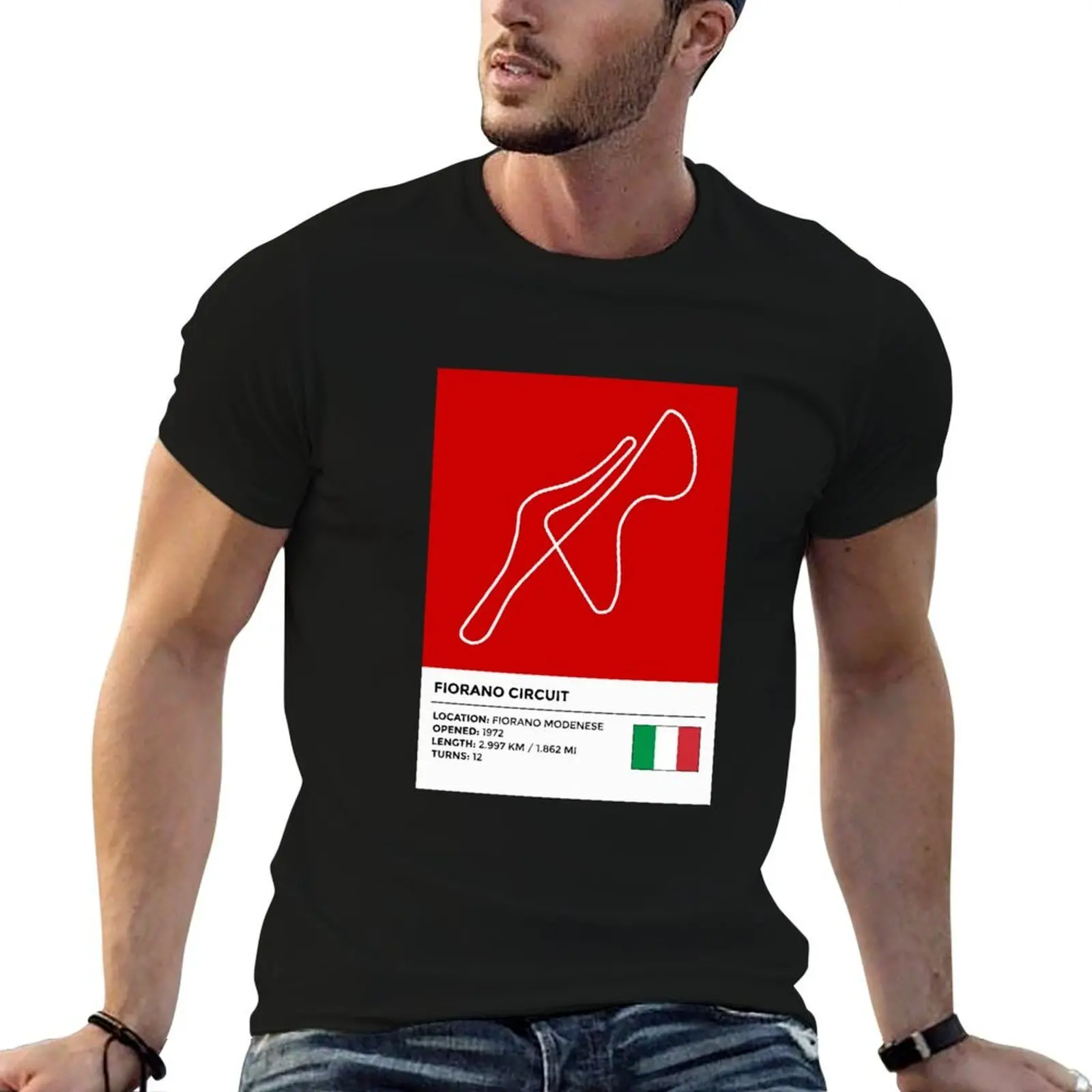 

Fiorano Circuit [info] T-Shirt t shirts for man pack white t shirt for man t shirt for man 100 percent cotton T-Shirt