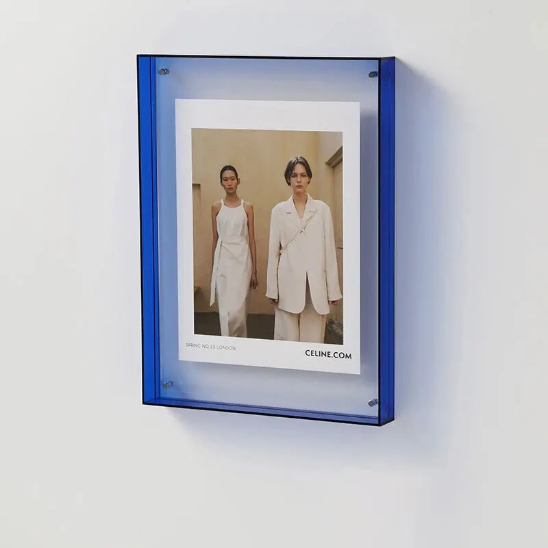 None Transparent Acrylic Photo Frame 7