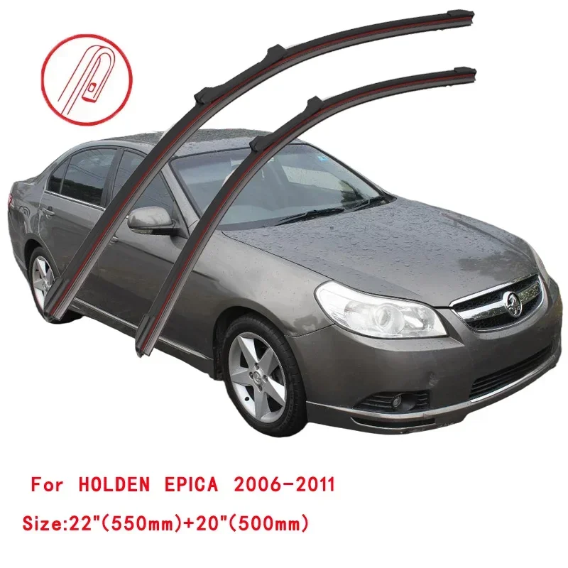 For HOLDEN EPICA EP 2007 2008 2009 2010 2011 Windscreen Windshield Brushes Accessories Washer Car Front Wiper Blade 2
