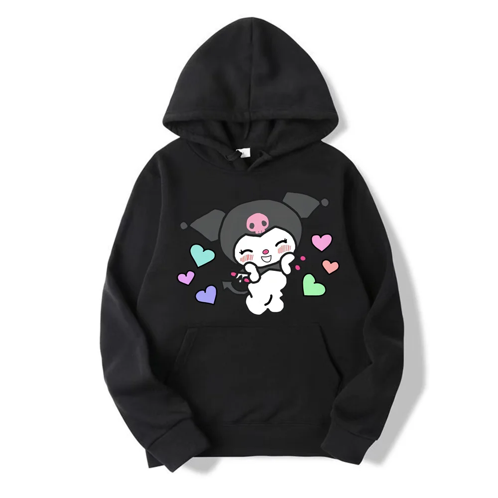 

Cinnamoroll Hooded Sweater for Women 2024 New Versatile Oversize Academy Style Sweater Coat Loose, Comfortable, and Fashionable
