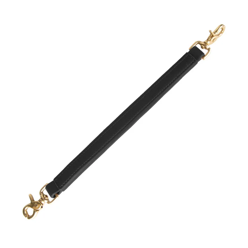 

Cowhide brass buckle saddle handrails accessories equestrian beginner children's harness