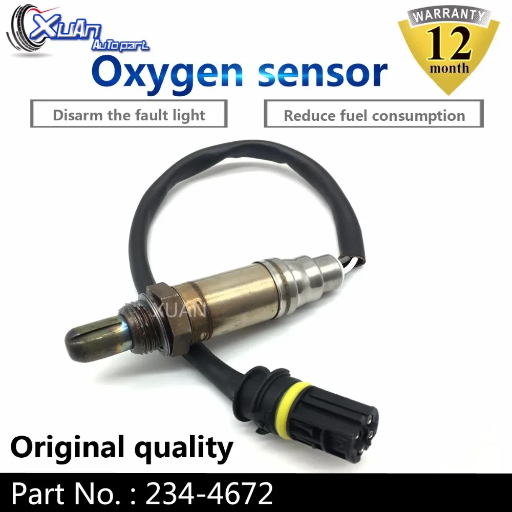 XUAN Oxygen O2 Lambda Sensor AIR FUEL RATIO 234-4672 For BMW 528I 530I 540I 740I 740IL 750IL 840CI 850CI M5 X3 X5 Z3 Z4 Z8