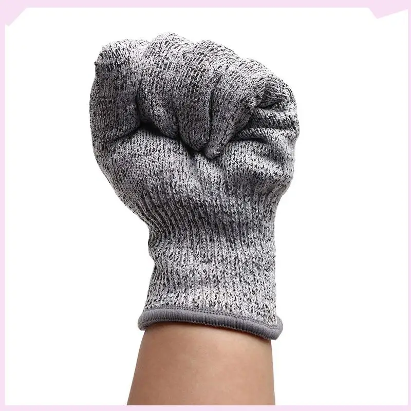 

B24B 4 пары устойчивых к порезам перчаток пищевого уровня 5, защита рук, кухонные перчатки для очистки устриц (средние)