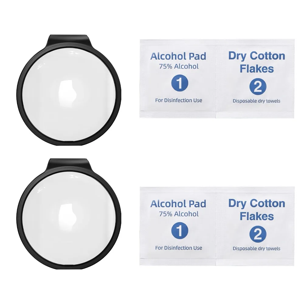 

Optical Glass Lens Guard Anti-Scratch Durable Lens Protector Removable Protective Lens Cap for DJI Osmo 360