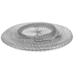 Stainless Steel Fish Guard Metal Wire Retractable Fish Basket Crab Basket Shrimp Basket Fish Guard Accessories Catching Net