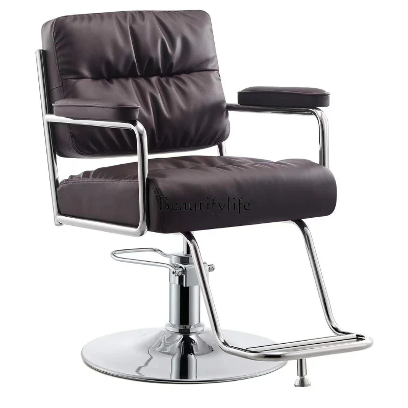 كرسي yj9 Barber Shop الحديث البسيط لقص الشعر الخاص بصبغة بيرم لصالونات التجميل