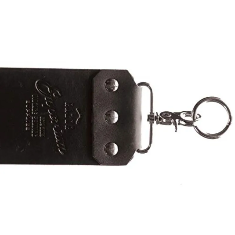 3" Razor Emporium English Bridle & Canvas Straight Razor Strop | Made in USA