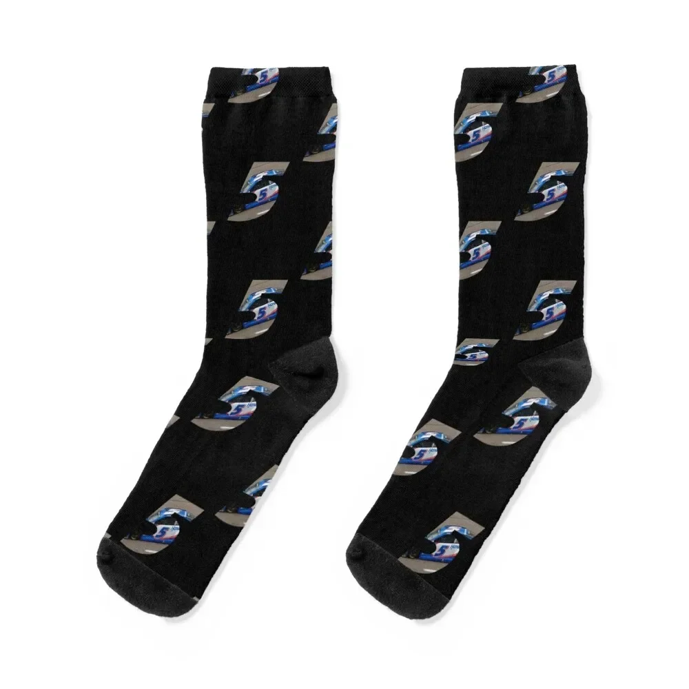 Larson Car 5 Socks cute cartoon Ladies Socks Men's