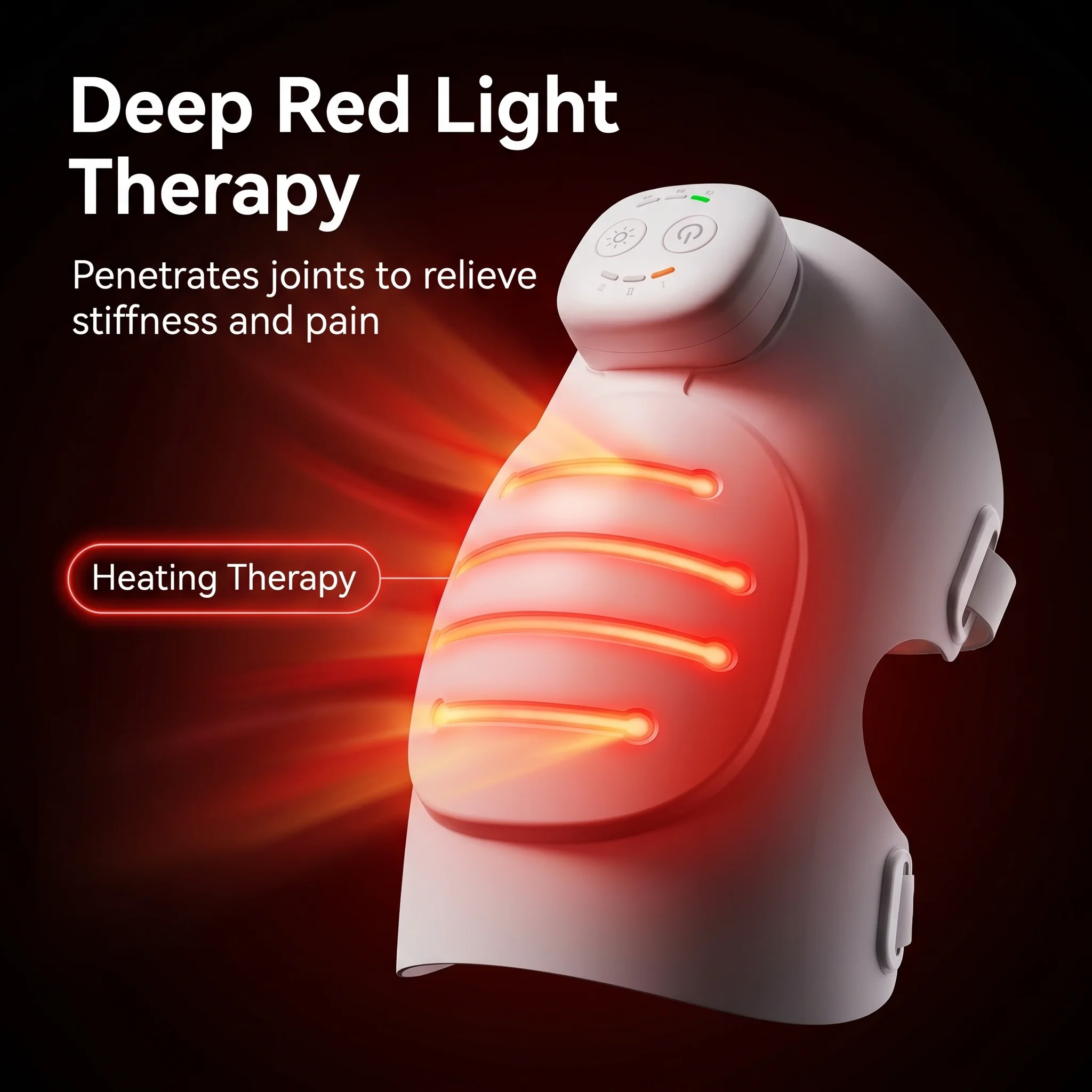 Electric Knee Braces, Heating Warm Physical Belt, Recovery Strain Care, Stability for Sports Fitness