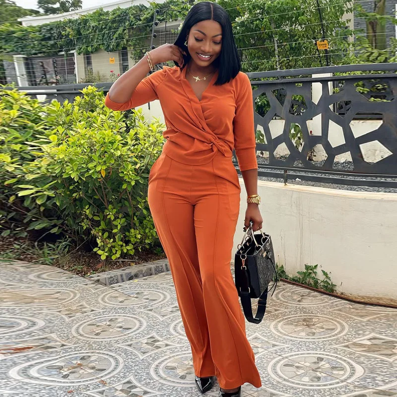 

Fashion women's clothing spring and autumn women's elegant suit long-sleeved trousers two-piece set