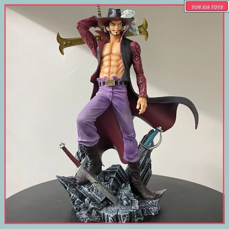 

‌ 28 см One Piece Dracule Mihawk стоящая аниме-фигурка ПВХ модель Gk статуя Коллекционная для мальчиков и взрослых декоративные игрушки и подарки
