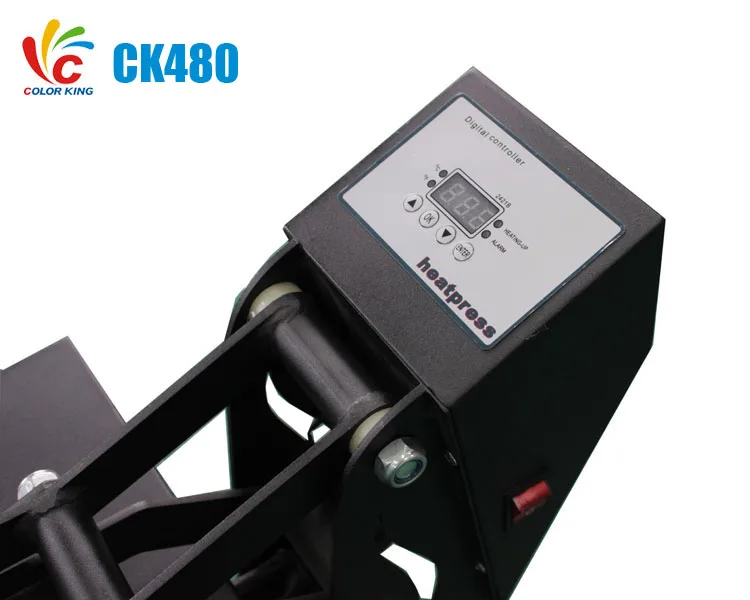 38*38c ColorKing Manual Clamshell Classic T-shirt Heat Transfer Machine