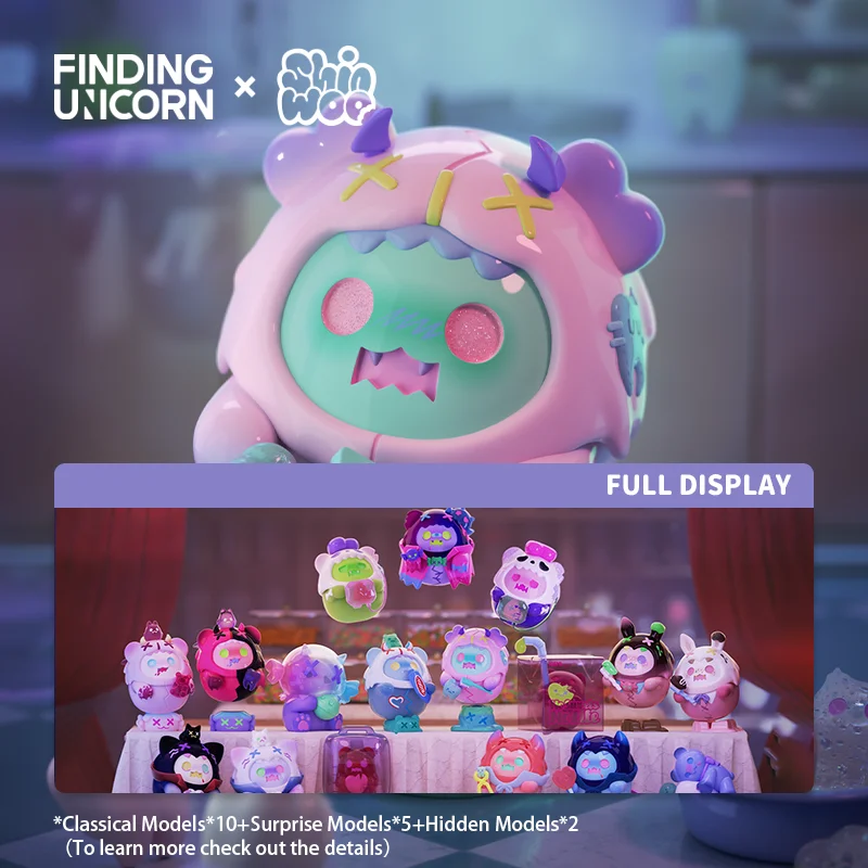 FINDING-ShinWoo Vampire Candy Shop Series Blind Box, Brinquedo Infantil, Presente de Aniversário, Presente