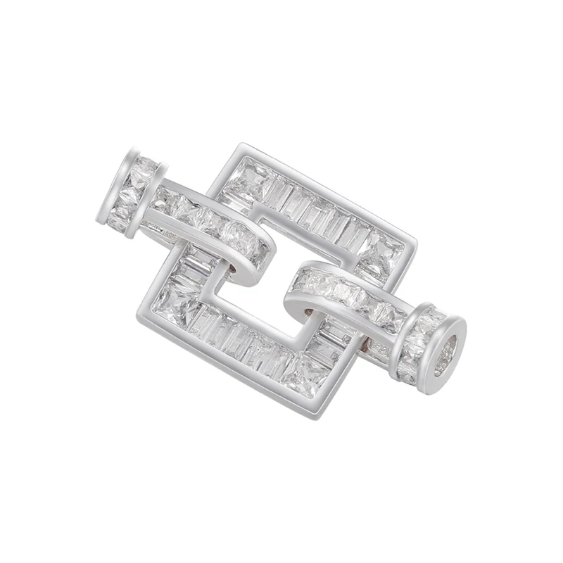 Verschiedene Haken für Schmuckherstellungszubehör, DIY-Haken, Zubehör, Zirkonia-Verbinder für Armbänder: VK163 – Detail 8