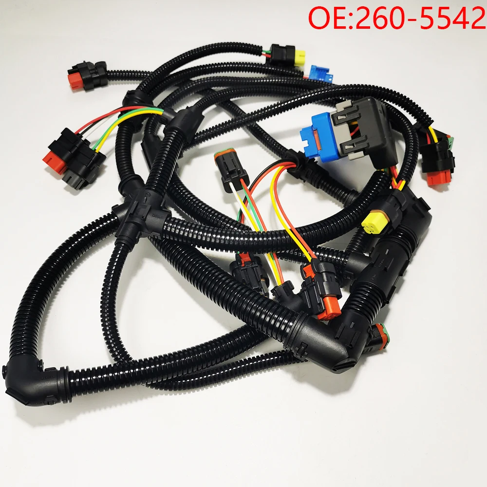 260-5542 2605542  260-5541 2605541 Originele Nieuwe Motor Kabelboom Voor Cat 320dl 323d 326d C6.6 Motor