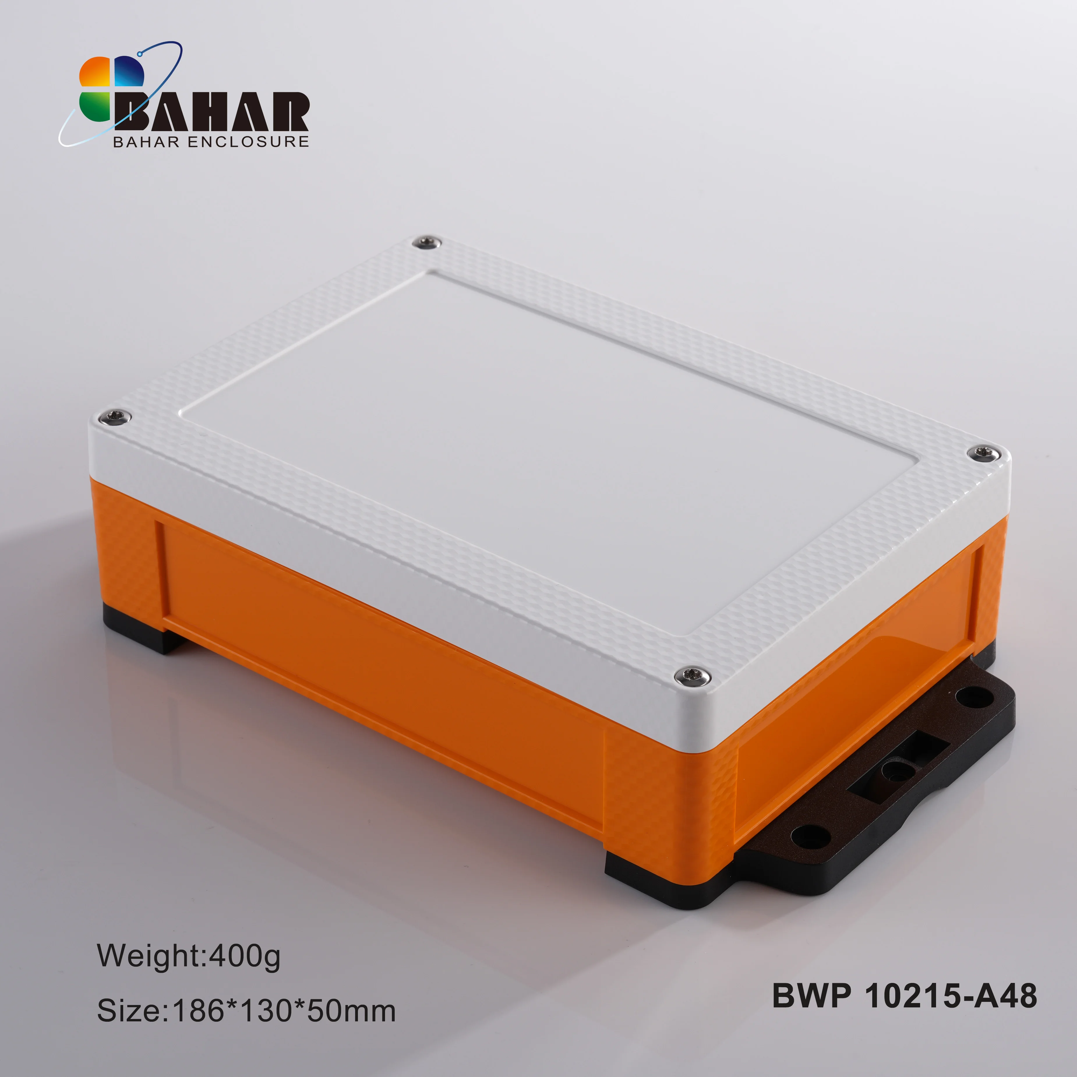 IP68 Bahar Brand Waterproof Enclosure ABS Plastic Housing Wire Junction Box Instrument Case SIZE 186X130X50MM BWP 10215