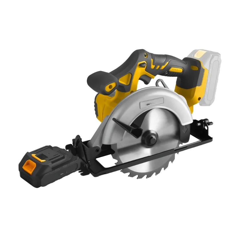 cordless brushless electric circular saw 1 battery pack color box packaging 21V, no-load speed 4500 rpm