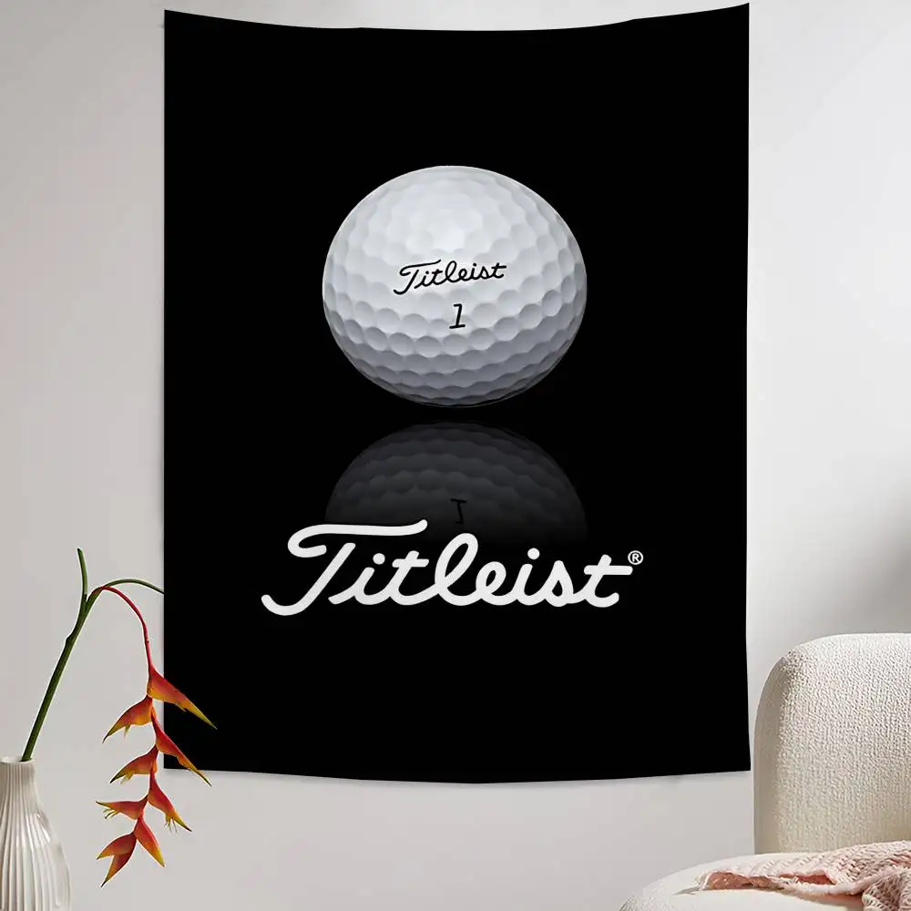 Golf Equipment Brand T-Titleist Colorful Tapestry Wall Hanging Bohemian Wall Tapestries Mandala Wall Hanging Sheets