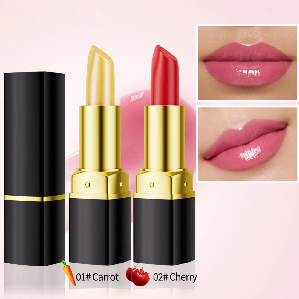 Magic Lipstick Color Changing Long Lasting Lipstick Waterproof Red Lip Stick Lip Plumper Kawaii Makeup Girl Cute Cosmetics