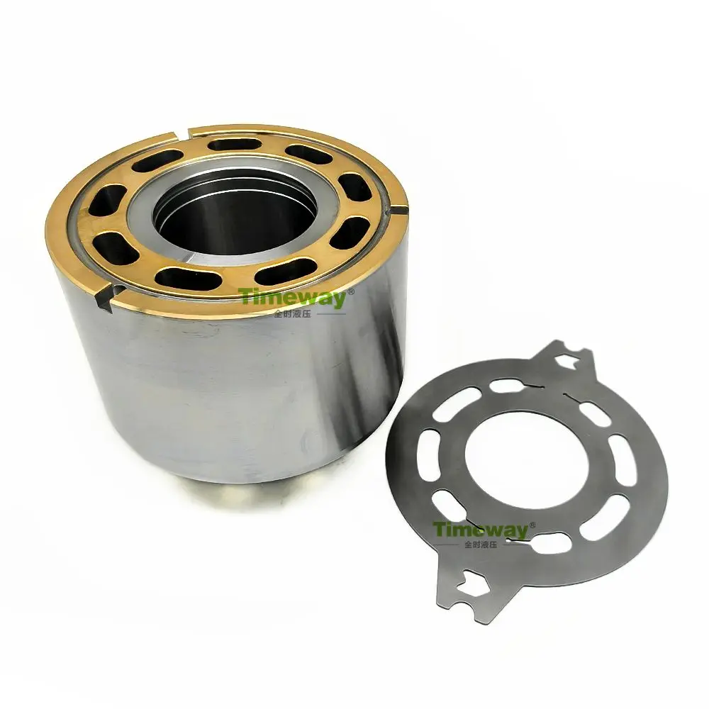 Hydraulic Piston Pump Repair Parts 90R100 90L100 Cylinder Block Valve Plate for Repair SAUER 90 Series Piston Pump