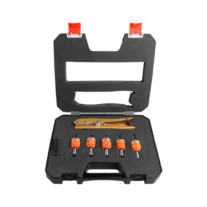 

X9FA Tapered Countersink Drill Bit Set Woodworking Drilling Holes Depth Stop
