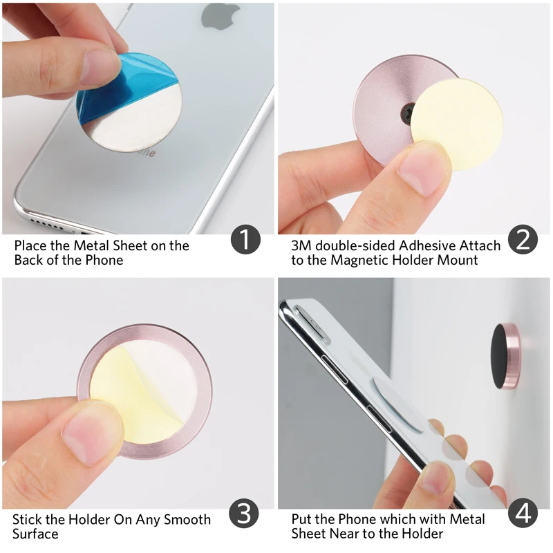 Suporte magnético universal para celular, suporte de montagem magnético para painel do carro, parede, todos os suportes para celular para iphone e samsung