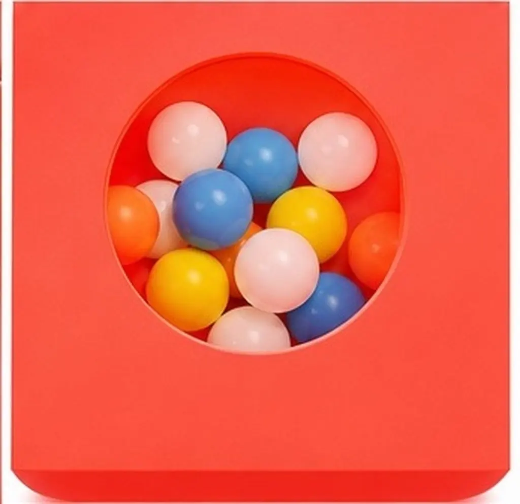 2Pcs Lightweight Lottery Box Raffle Box for Tickets Balls Decoration Items Portable Case Meeting Annual Party Game