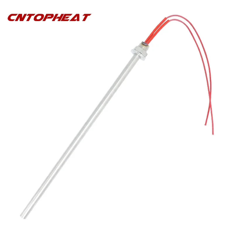 220V Electric Heating Element Heating Rod Dry Burning Cartridge Heater 150W/200W/250W/350W/450W