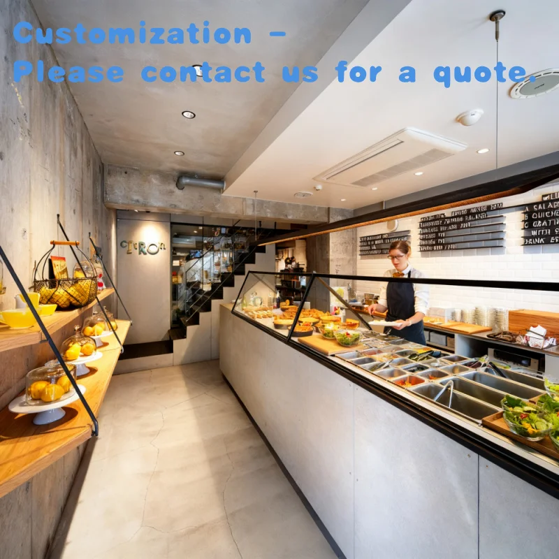 

custom.Log-style Bread Display Cabinet Eye-catching Dessert Shops Literary Artistic Areas Campus Mall Food Courts